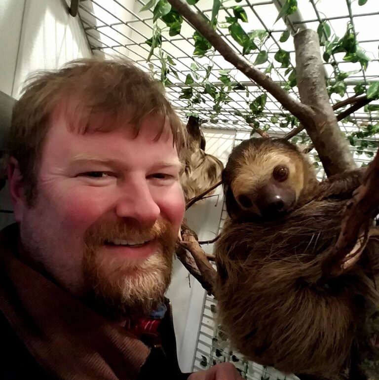 Dr. Tim and a Sloth